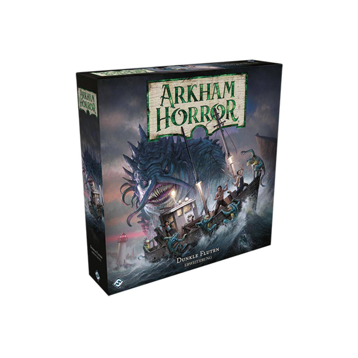 FFGD1039 - Dunkle Fluten: Arkham Horror 3.Ed., ab 12 Jahren (Erweiterung, DE-Ausgabe)