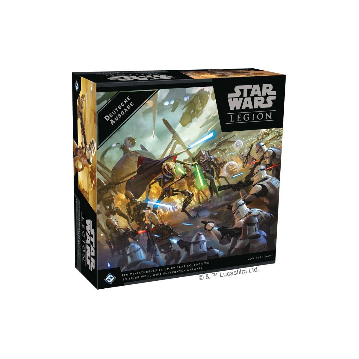 FFGD4637 - Star Wars: Legion - Clone Wars, Brettspiel, Grundspiel (DE-Ausgabe)