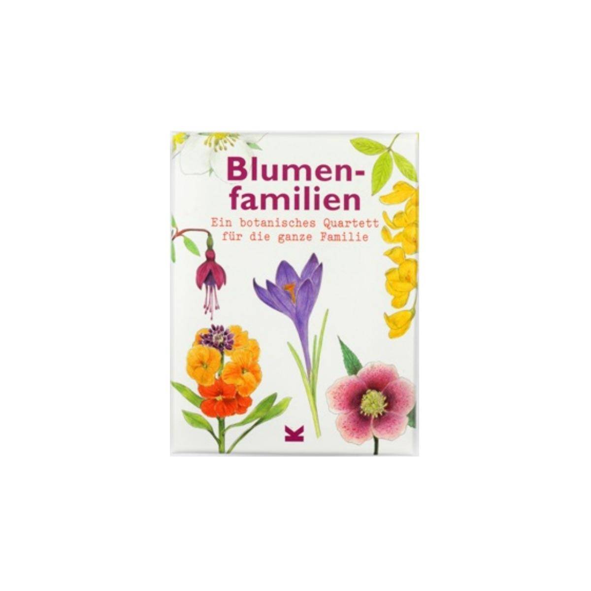 440077 - Quartett - Blumenfamilien - 2+ Spieler, ab 6 Jahren (DE-Ausgabe)
