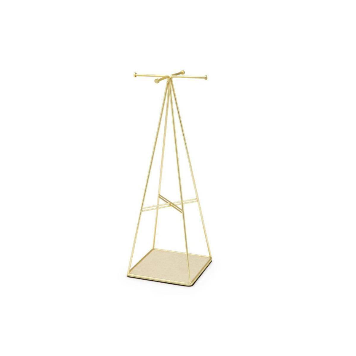 299485-221 - PRISMA Schmuckhalter Pyramide, messing
