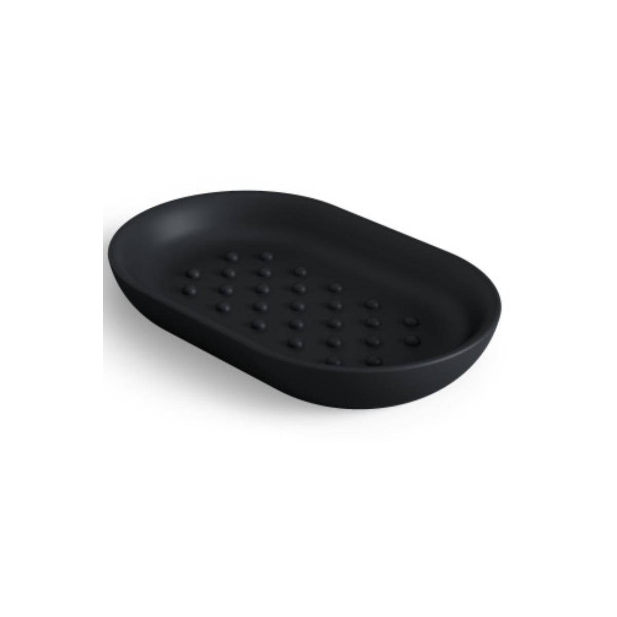 1013454-040 - JUNIP ovaler Seifenteller, schwarz