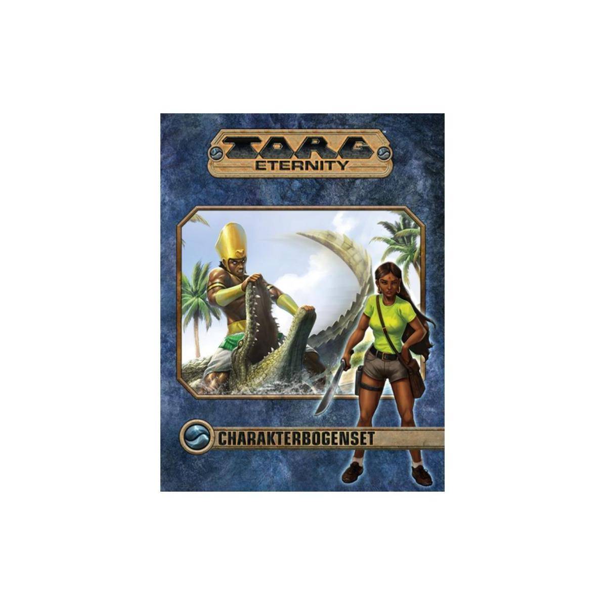 US82010 - Torg Eternity - Charakterbogen-Set, 50 Stk., 32 Seiten (DE-Ausgabe)