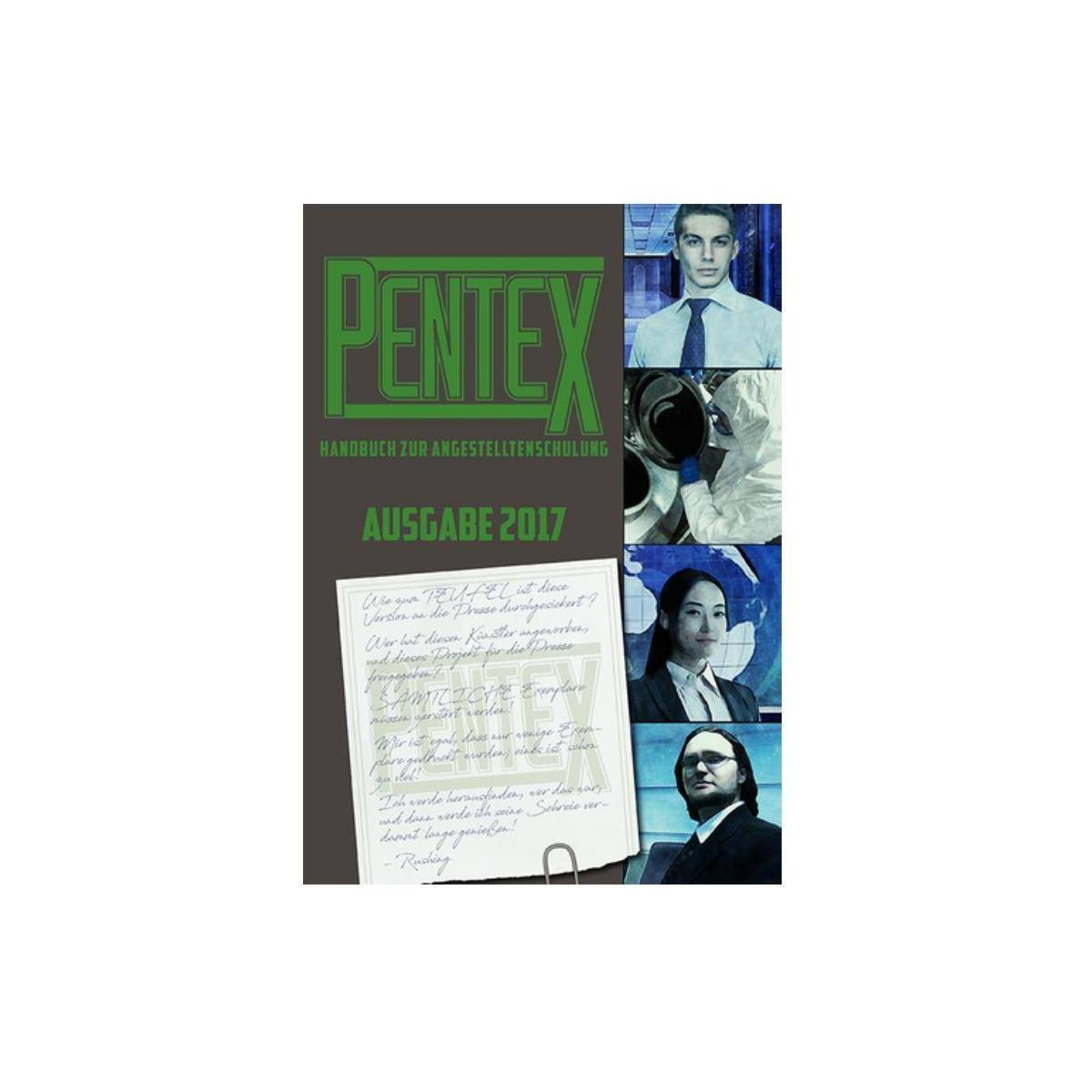 US80030 - Werwolf: Pentex Handbuch zur Angestelltenschulung (W20), Taschenbuch (DE-Ausgabe)