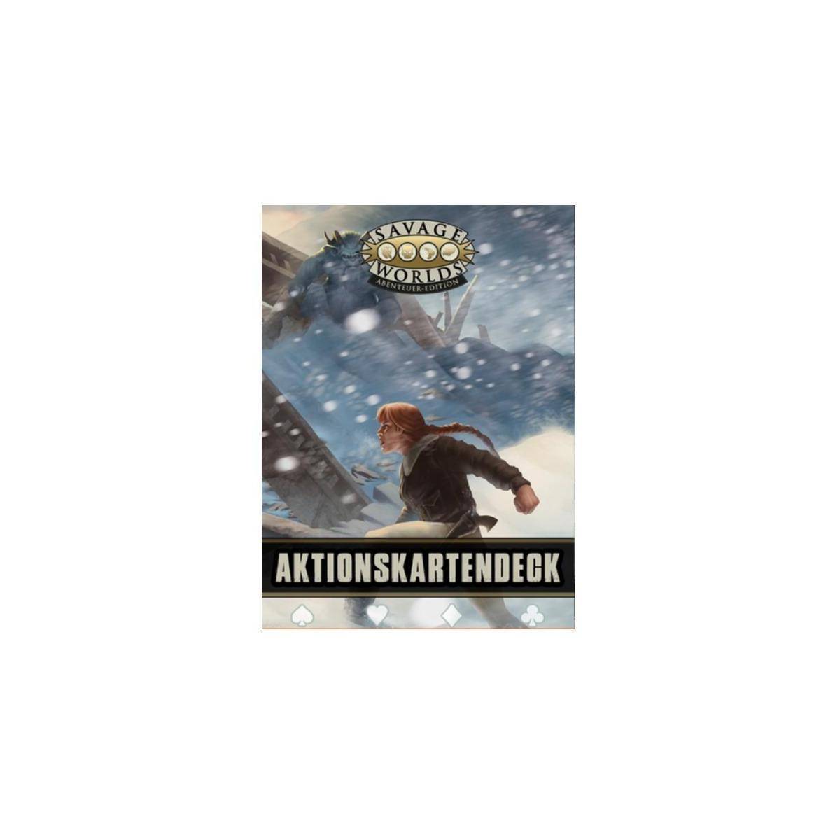 US85004 - Savage Worlds - Aktionskartendeck (DE-Ausgabe)