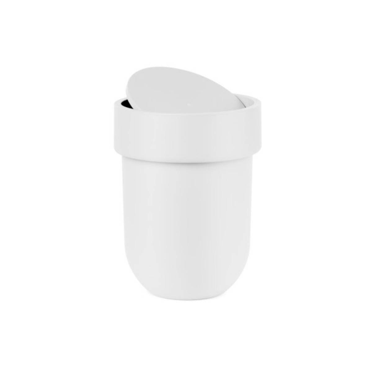 023269-660 - TOUCH Mülleimer mit Deckel, weiß