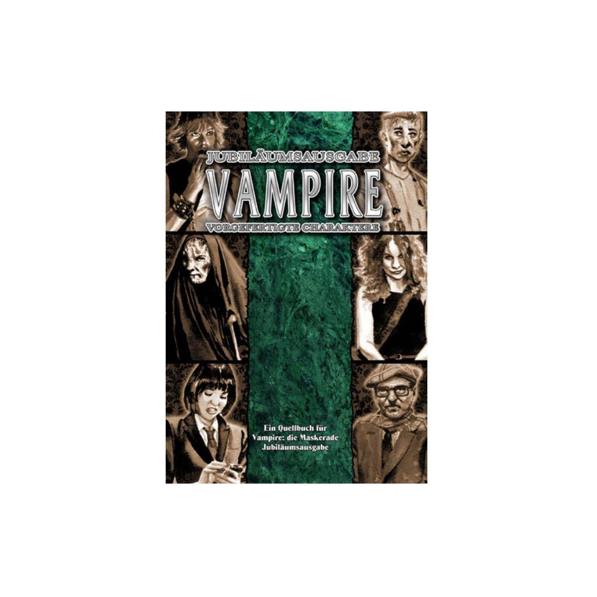 US80026 - Vampire V20 - Die Maskerade: 13 Vorgefertigte Charaktere (DE-Ausgabe)