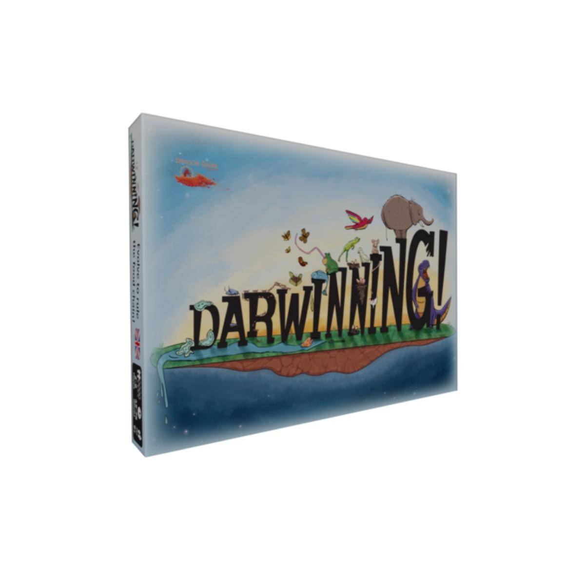 DARWINNING - Brettspiel, für 2-6 Spieler, ab 9 Jahren (DE/EN-Ausgabe)