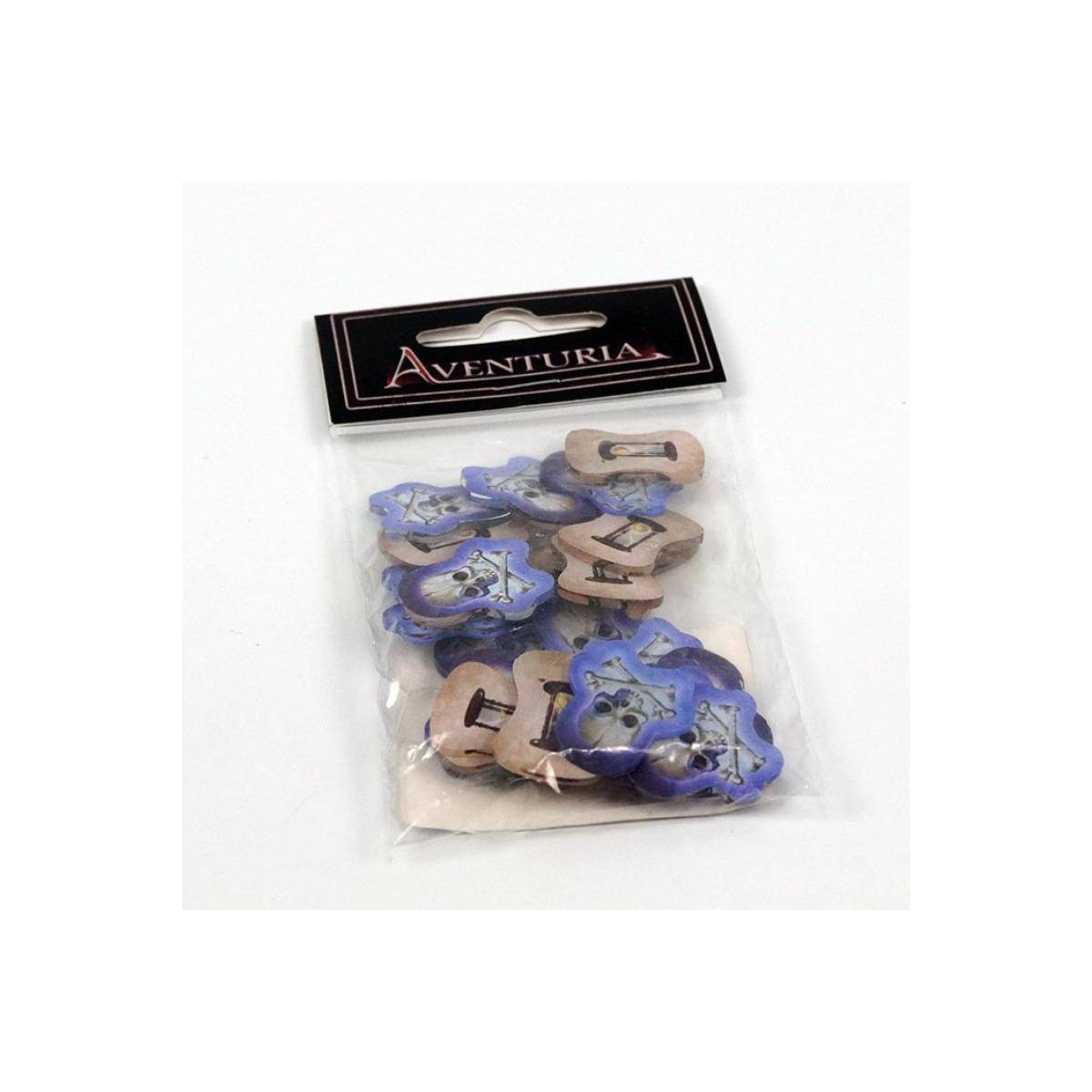 US25577 - Spielmarken-Set: Thread Pack: Aventuria, 25 Marker (Erweiterung, DE-Ausgabe)