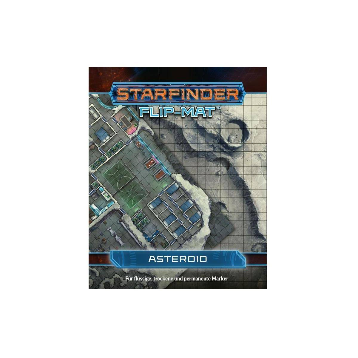US56025 - Starfinder - Flip-Mat: Asteroid (DE-Ausgabe)