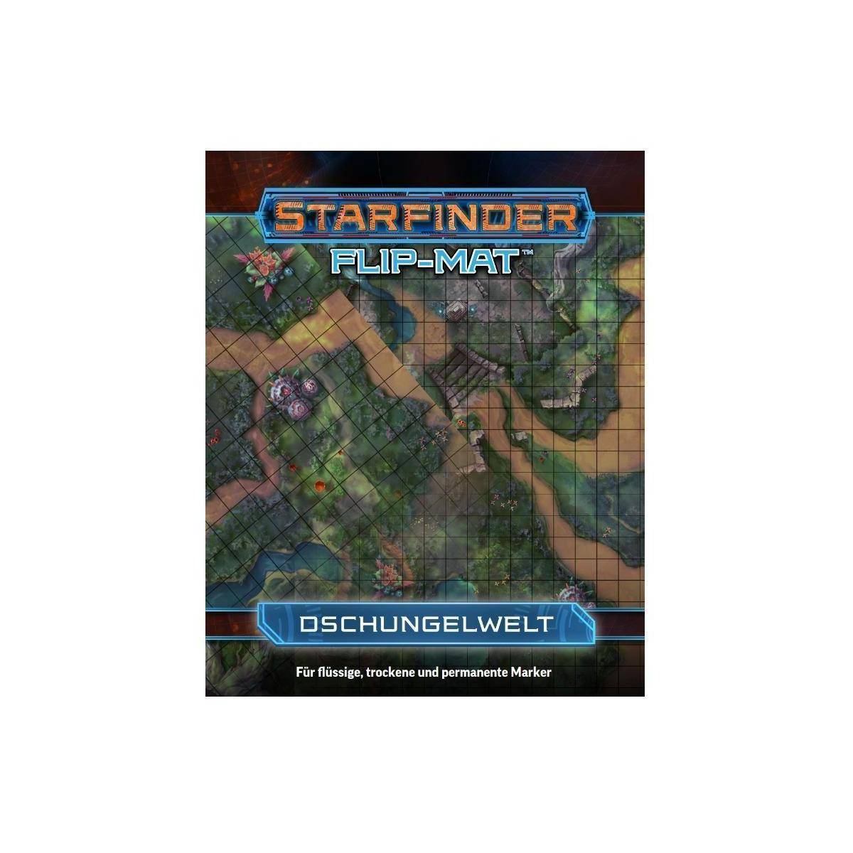 US56032 - Starfinder - Flip-Mat: Dschungelwelt (DE-Ausgabe)