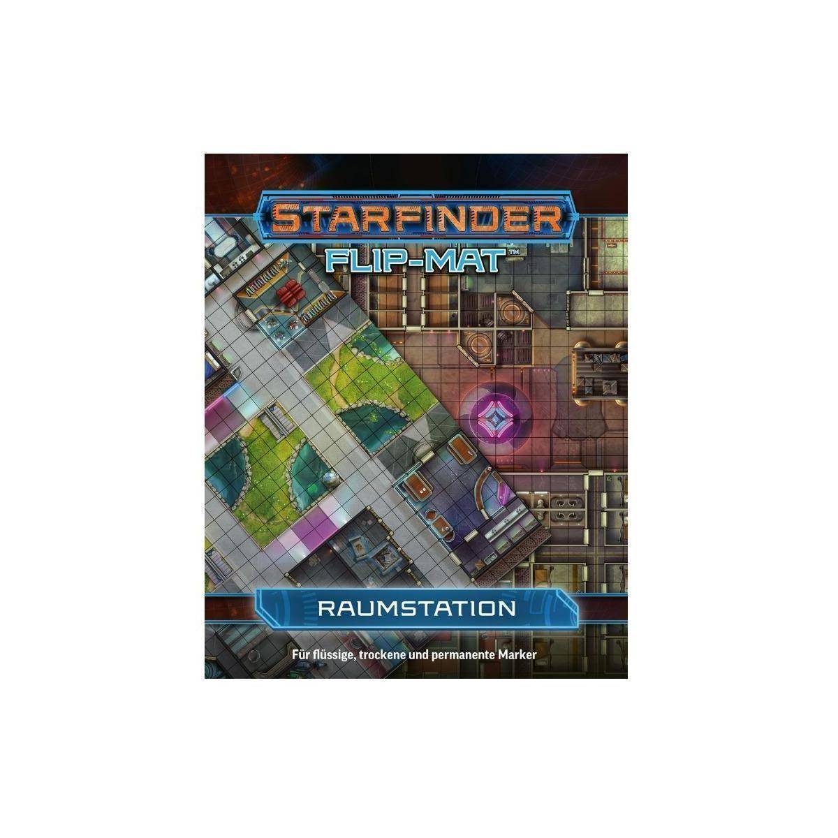 US56022 - Starfinder - Flip-Mat: Raumstation (DE-Ausgabe)