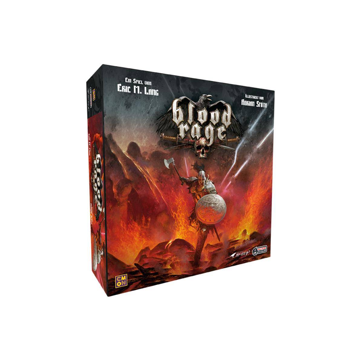 003221 - Blood Rage, Grundspiel, Brettspiel, 2-4 Spieler, ab 14 Jahren (DE-Ausgabe)