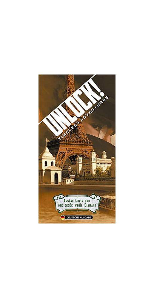 Unlock! Arsene Lupin u. der große weiße Diamant DE Neu & OVP