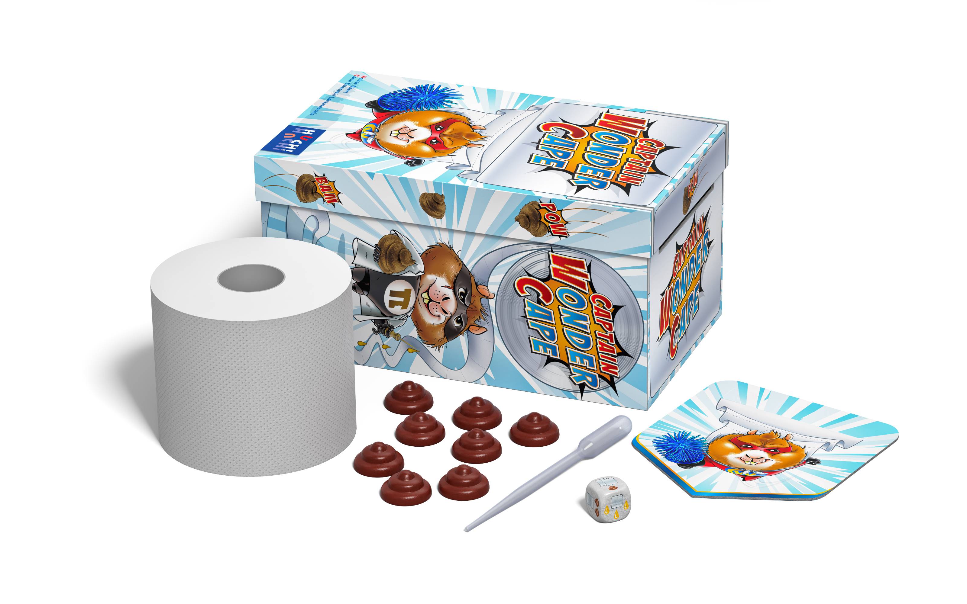 HUCH 881724 Captain Wonder Cape, Familienspiel