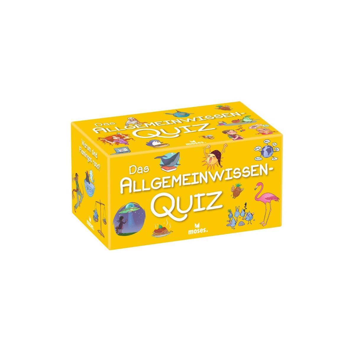 MOS90347 - Das Allgemeinwissen-Quiz, 2-5 Spieler, ab 8 Jahren (DE-Ausgabe)