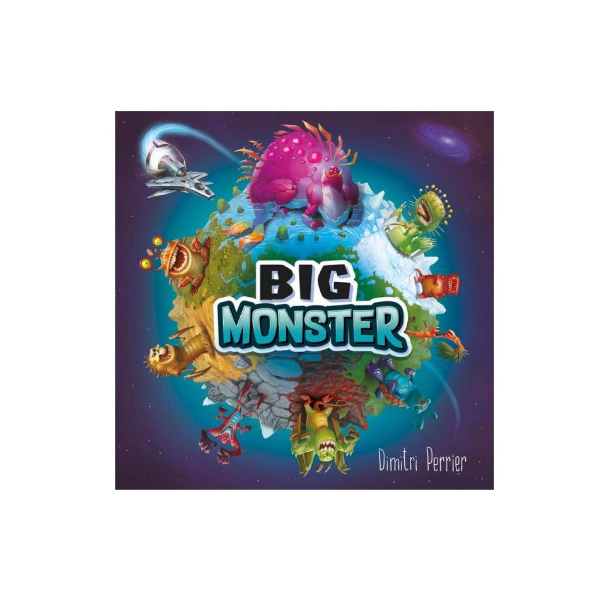 SKED0013 - Big Monster, Brettspiel (DE/CZ), für 2-6 Spieler, ab 10 Jahren