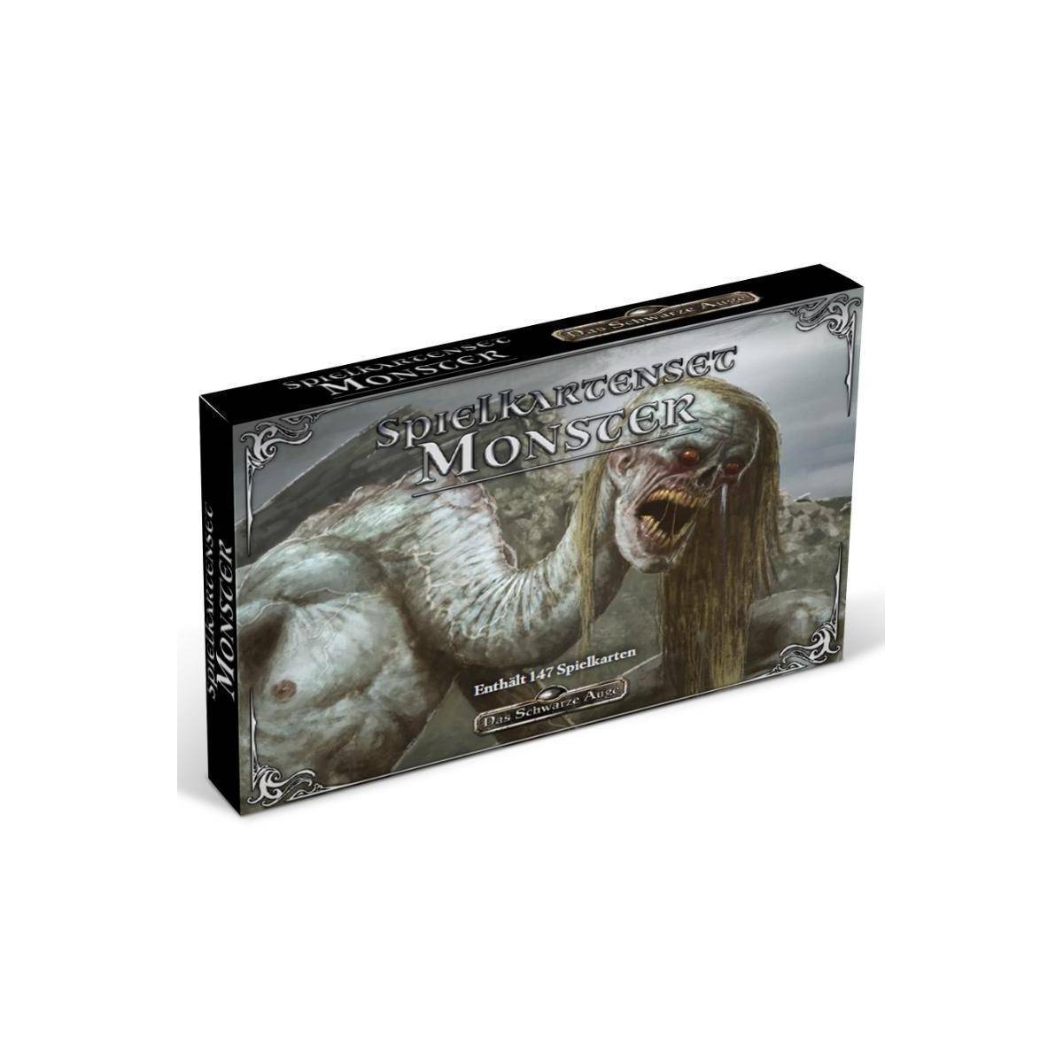 US25456 - DSA5 Mythos: Mythos-Monster, Spielkartenset (DE-Ausgabe)
