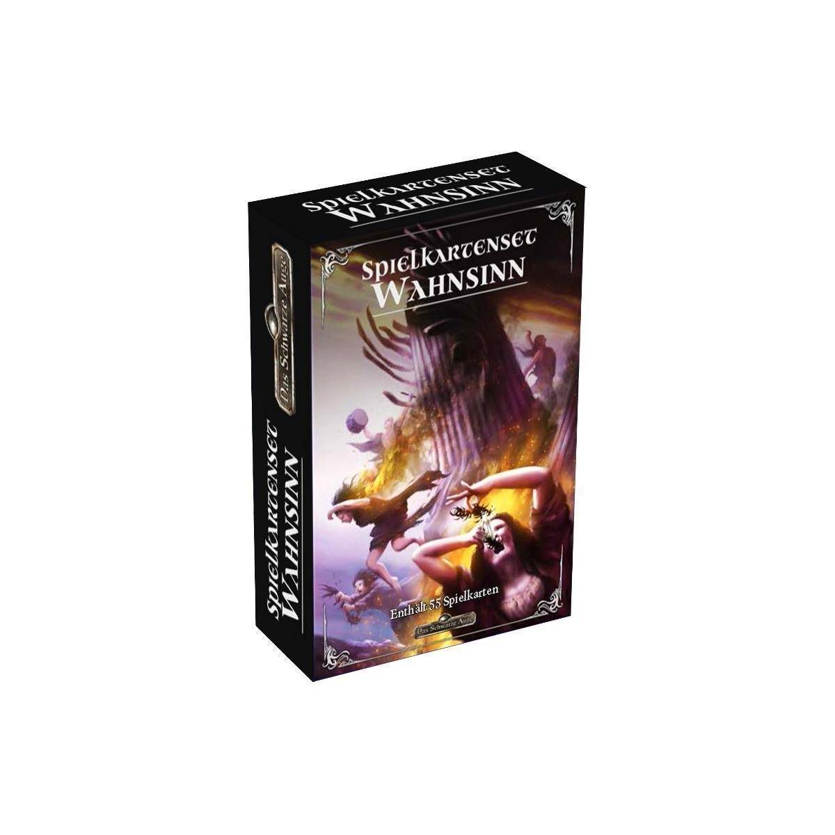 US25455 - DSA5 Mythos: Wahnsinn, Spielkartenset (DE-Ausgabe)