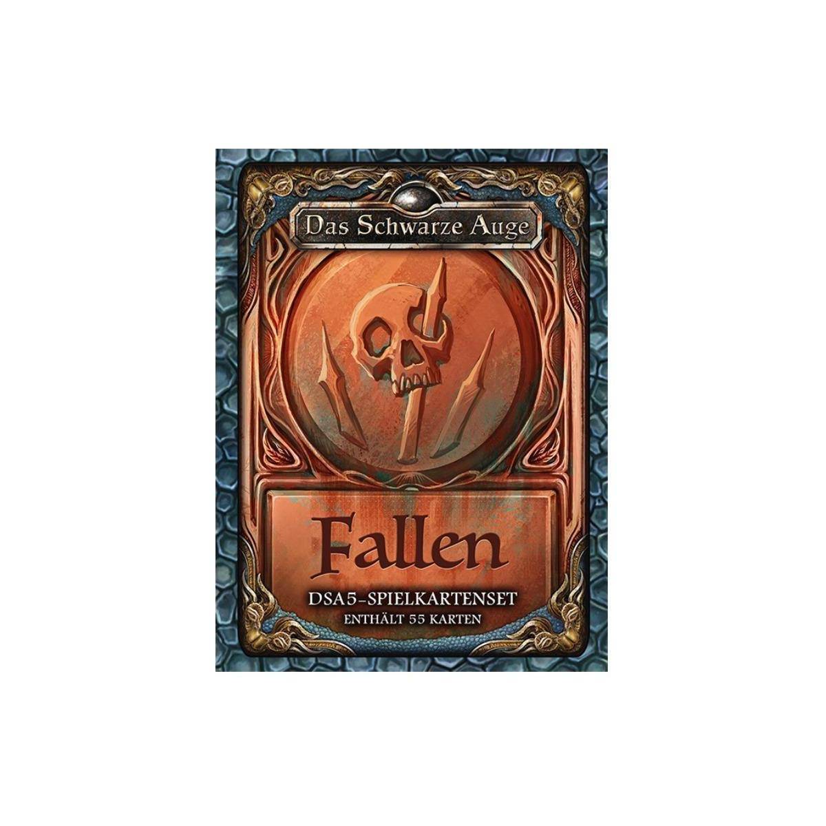 US25402 - DSA5 Spielkartenset - Falltüren & Speergruben, 55 Karten (DE-Ausgabe)