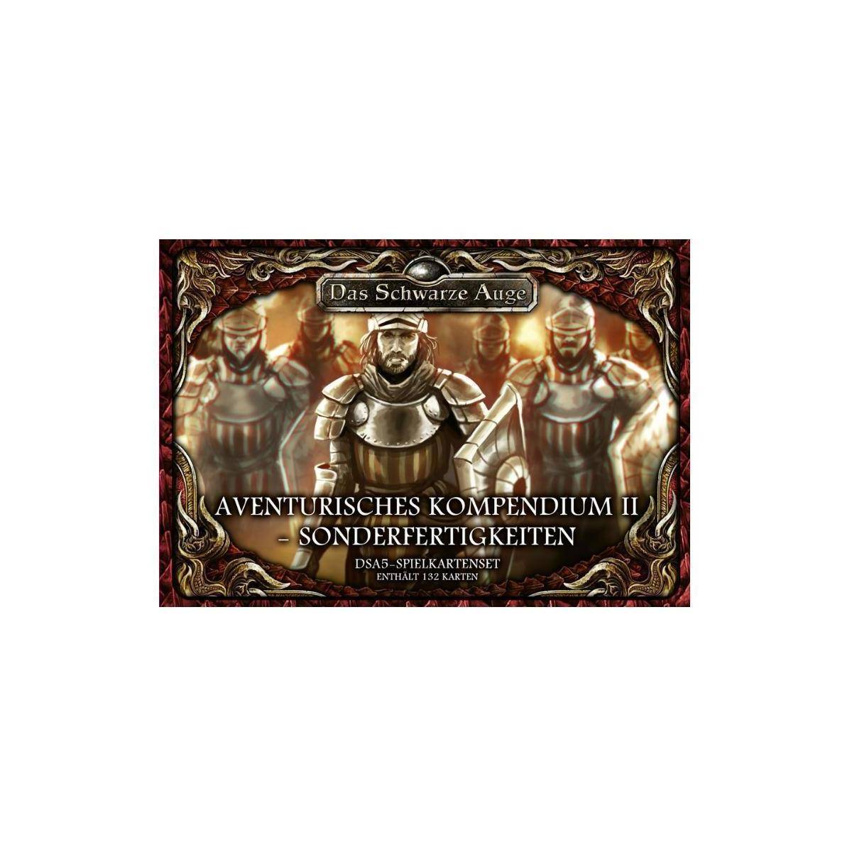 US25599 - DSA5 Spielkartenset - Aventurisches Kompendium 2: Sonderfertigkeiten (DE-Ausgabe)