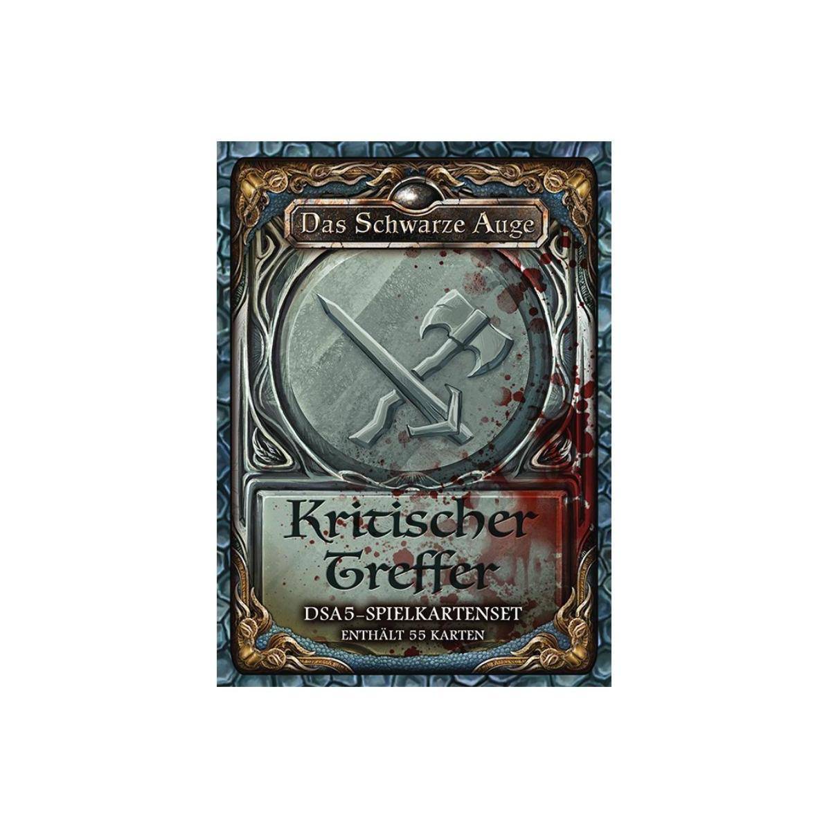 US25400 - DSA5 Spielkartenset - Kritische Treffer, 55 Karten (DE-Ausgabe)