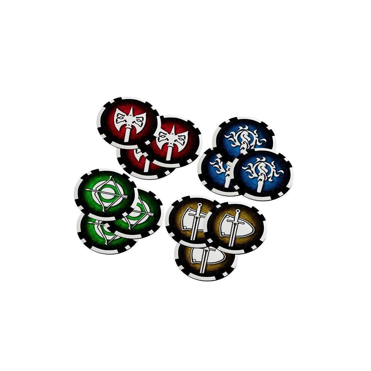 US25422 - DSA5 Einsteigerbox - 12 Schicksalspunkte-Set (DE-Ausgabe)