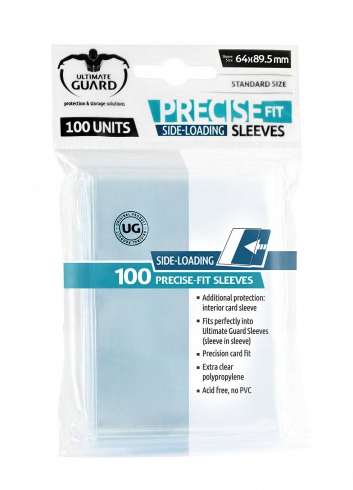 Precise-Fit Side-Loading Standard Size Clear (100) Neu & OVP