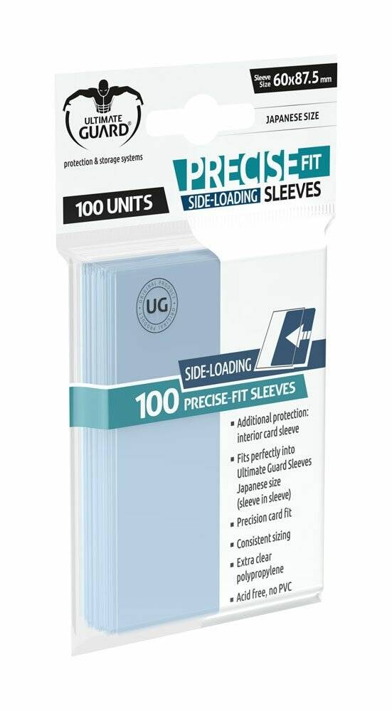 Ultimate Guard Precise-Fit Sleeves Side-Loading Japanische Größe Transparent (100)