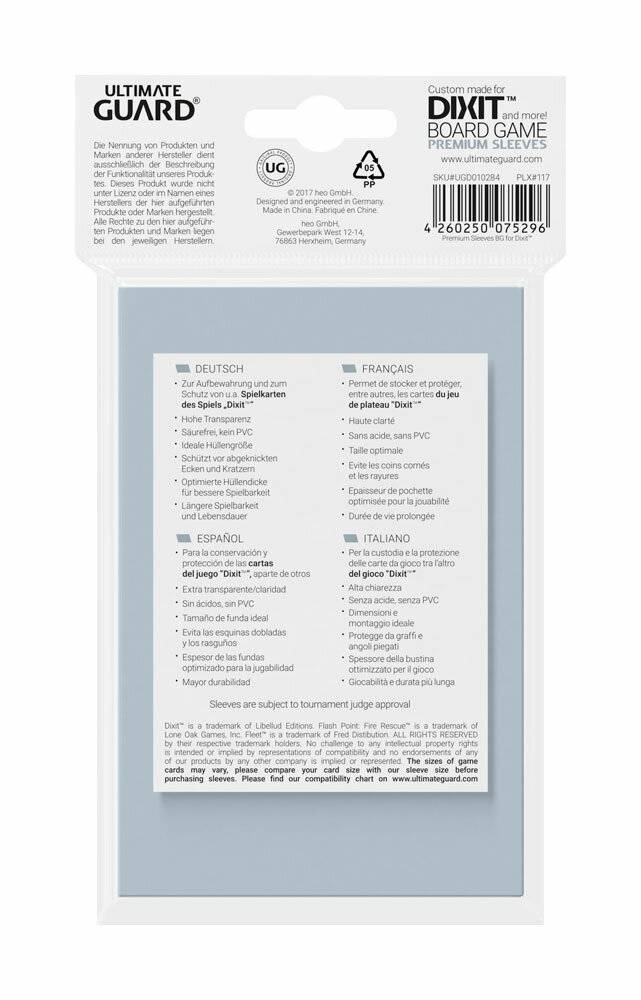Ultimate Guard Premium Soft Sleeves für Brettspielkarten Dixitâ¢ (90)