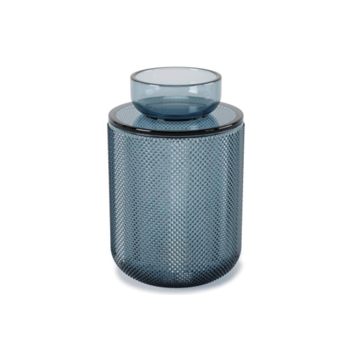 1015411-060 - ALLIRA Behälter Glas groß, blau