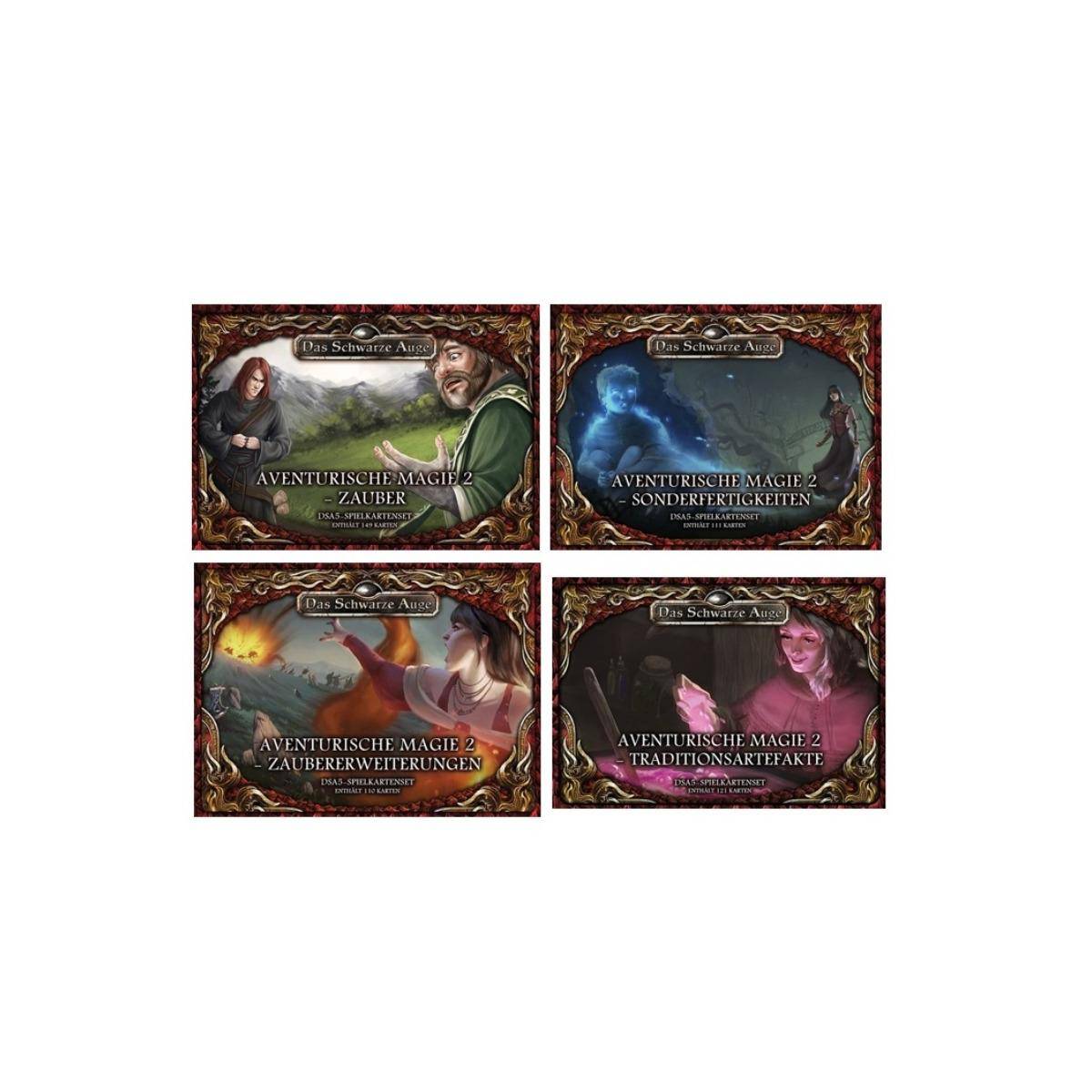 US25640 - DSA5 - Spielkartenbundle - Aventurische Magie 2 (DE-Ausgabe)
