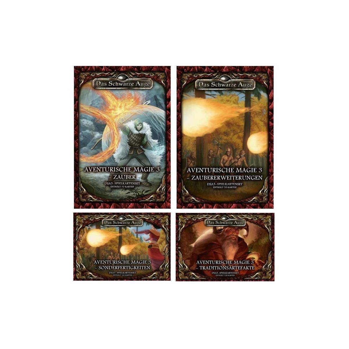 US25641 - DSA5 - Spielkartenbundle - Aventurische Magie 3 (DE-Ausgabe)
