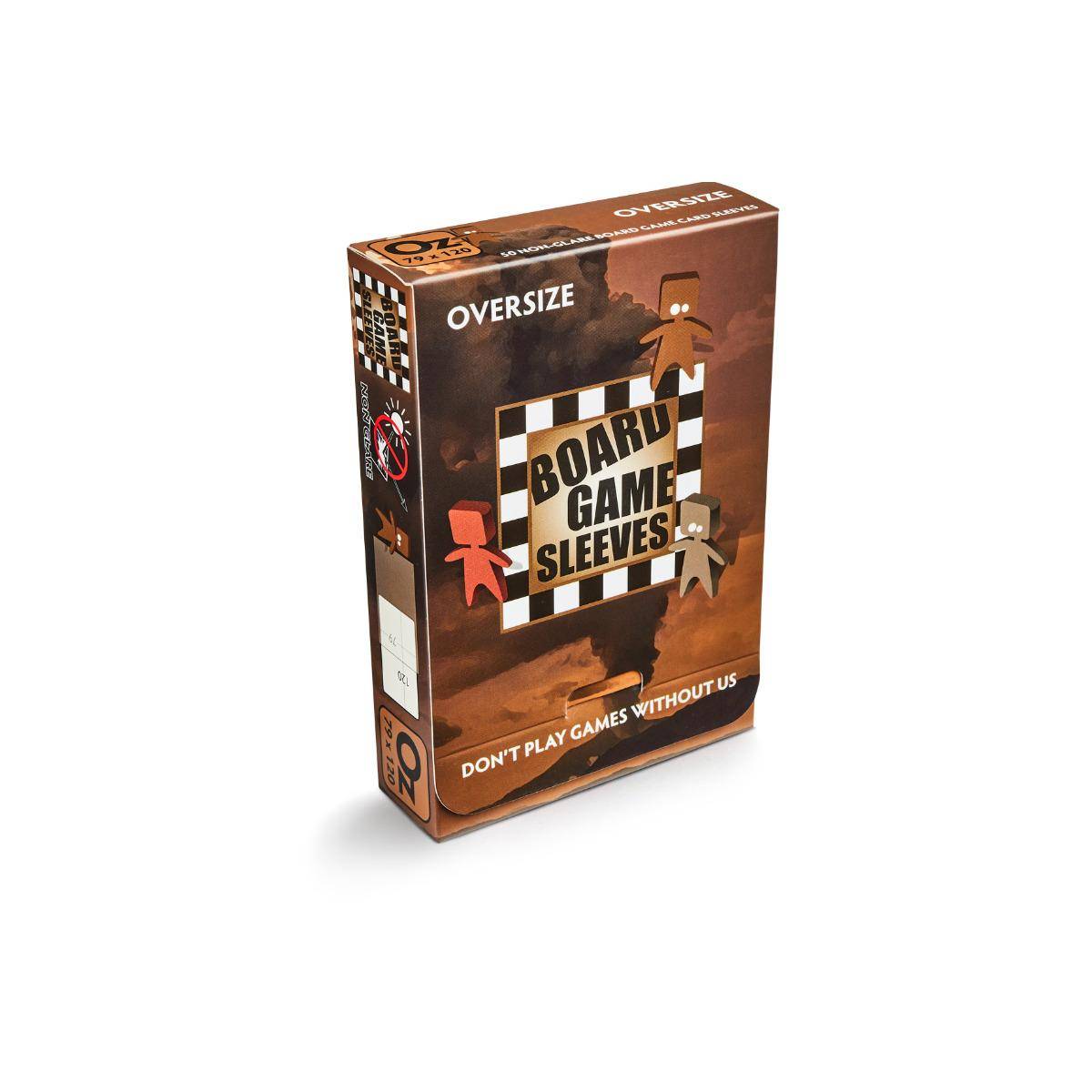 ART10428 - Brettspiel Hüllen: Übergröße, Blendfrei (50), Schutzhüllen für Karten