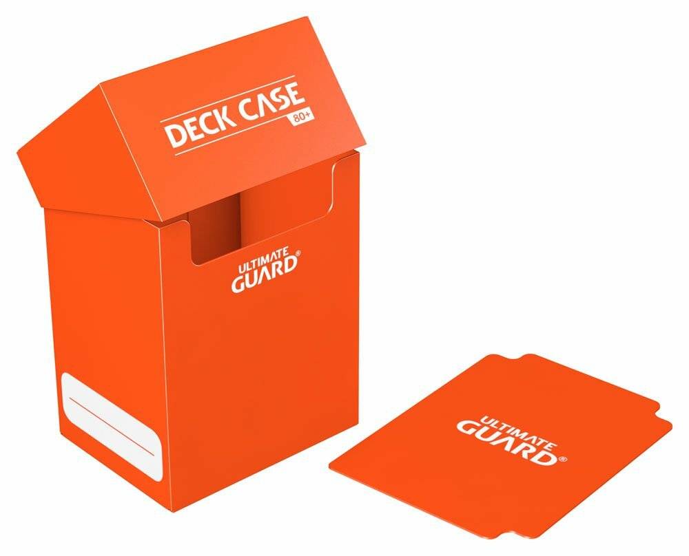 Ultimate Guard Deck Case 80+ Standardgröße Orange