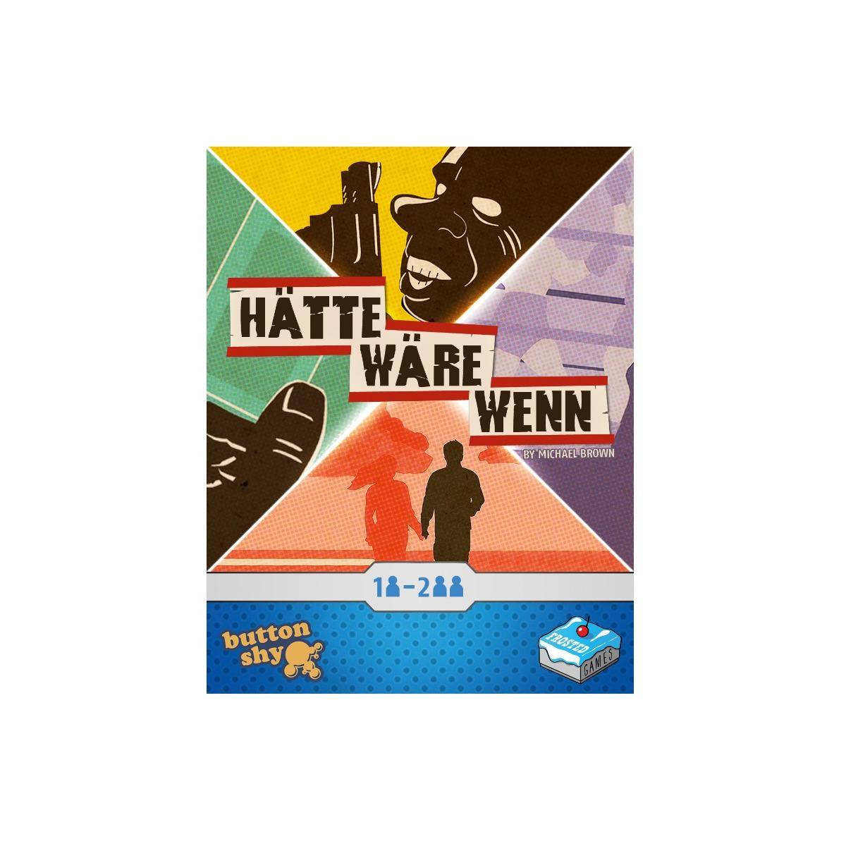 FRG00046 - Hätte Wäre Wenn, Kartenspiel, 1-2 Spieler, ab 10 Jahren (DE-Ausgabe)