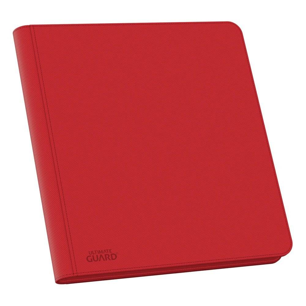 Ultimate Guard Zipfolio 480 - 24-Pocket XenoSkin (Quadrow) - Rot