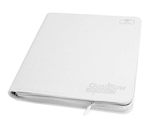 Ultimate Guard 12-Pocket QuadRow Zipfolio Xenoskin Weiß Neu & OVP