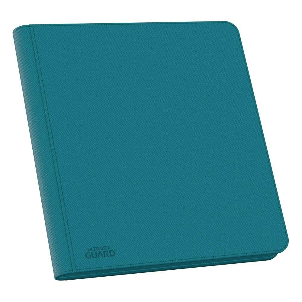 Ultimate Guard Zipfolio 480 - 24-Pocket XenoSkin (Quadrow) - Petrolblau