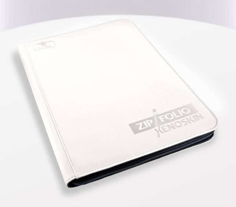 Ultimate Guard 9-Pocket Zipfolio Xenoskin Weiß Neu & OVP