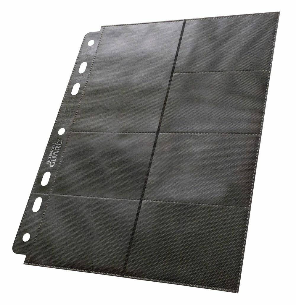Ultimate Guard 14-Pocket Compact Pages Standardgröße & Mini American Schwarz (10)