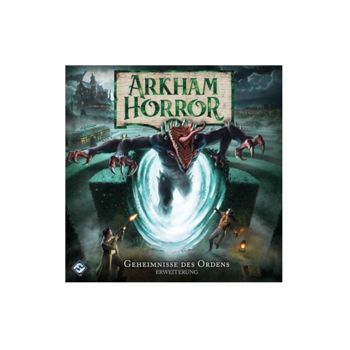 FFGD1040 - Geheimnisse des Ordens: Arkham Horror 3.Ed., 1-6 Spieler, 12 Jahren (DE-Erweiterung)
