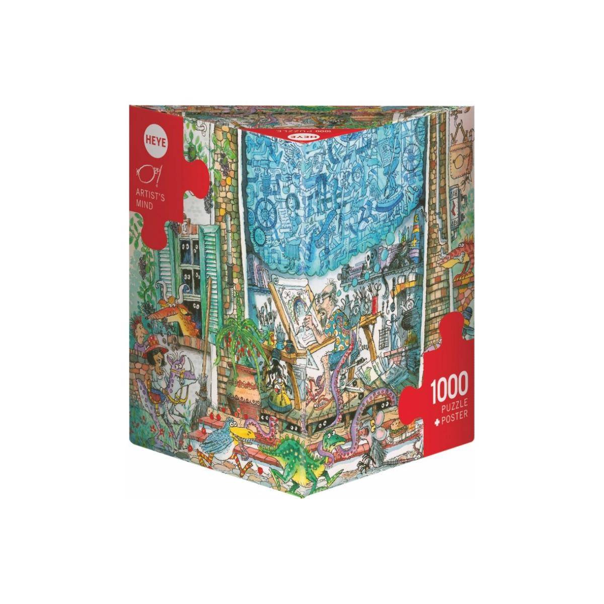 299323 - Artist's Mind, Korky Paul - 1000 Teile, 50 x 70 cm