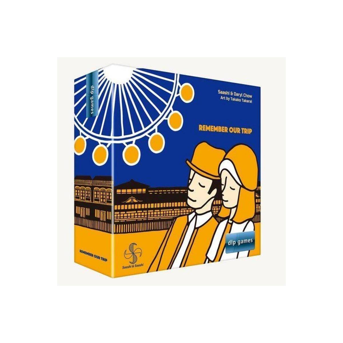 DLP01048 - Remember Our Trip - Brettspiel, für 2-4 Spieler, ab 10 Jahren (DE/EN-Ausgabe)