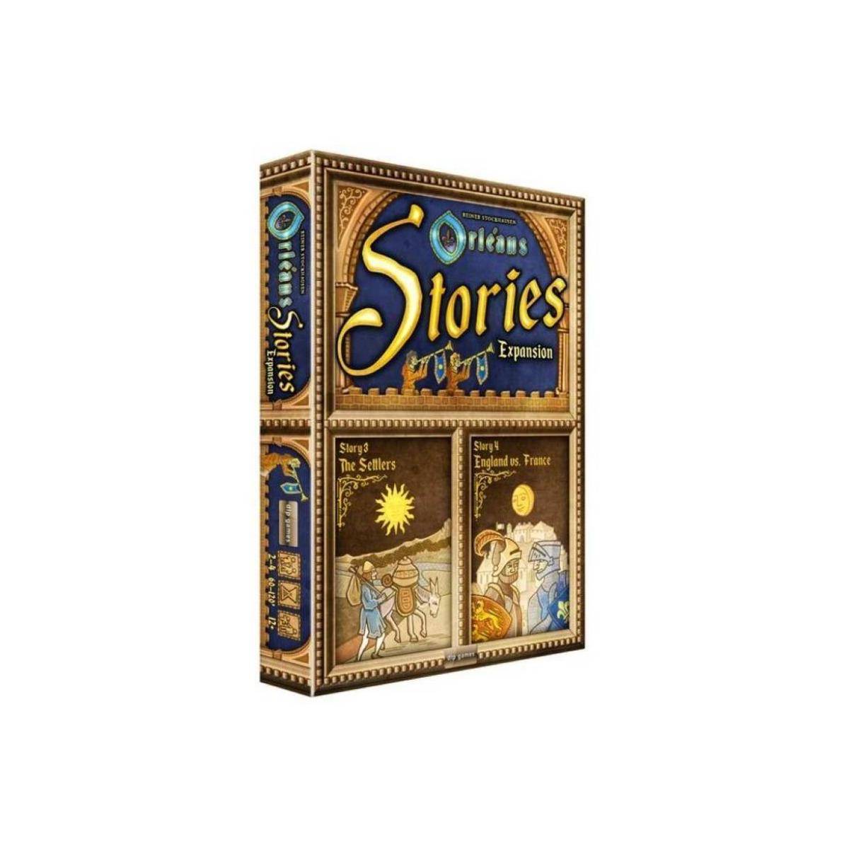 DLP01058 - Orléans: Stories 3 und 4 - Brettspiel, ab 12 Jahren (EN-Erweiterung)