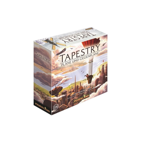 FEU31001 - Pläne und Gegenpläne: Tapestry, 1-5 Spieler, ab 12 Jahren (Erweiterung, DE-Ausgabe)