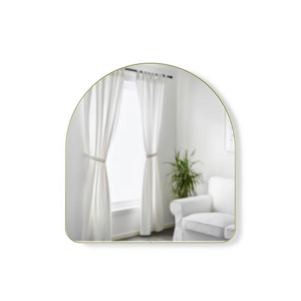 1017061-104 - HUBBA Gewölbter Wandspiegel HUBBA Gewölbter Wandspiegel 86 x 91 cm, messing, messing 1017061-104 - HUBBA Gewölbter Wandspiegel HUBBA Gewölbter Wandspiegel 86 x 91 cm, messing, messing