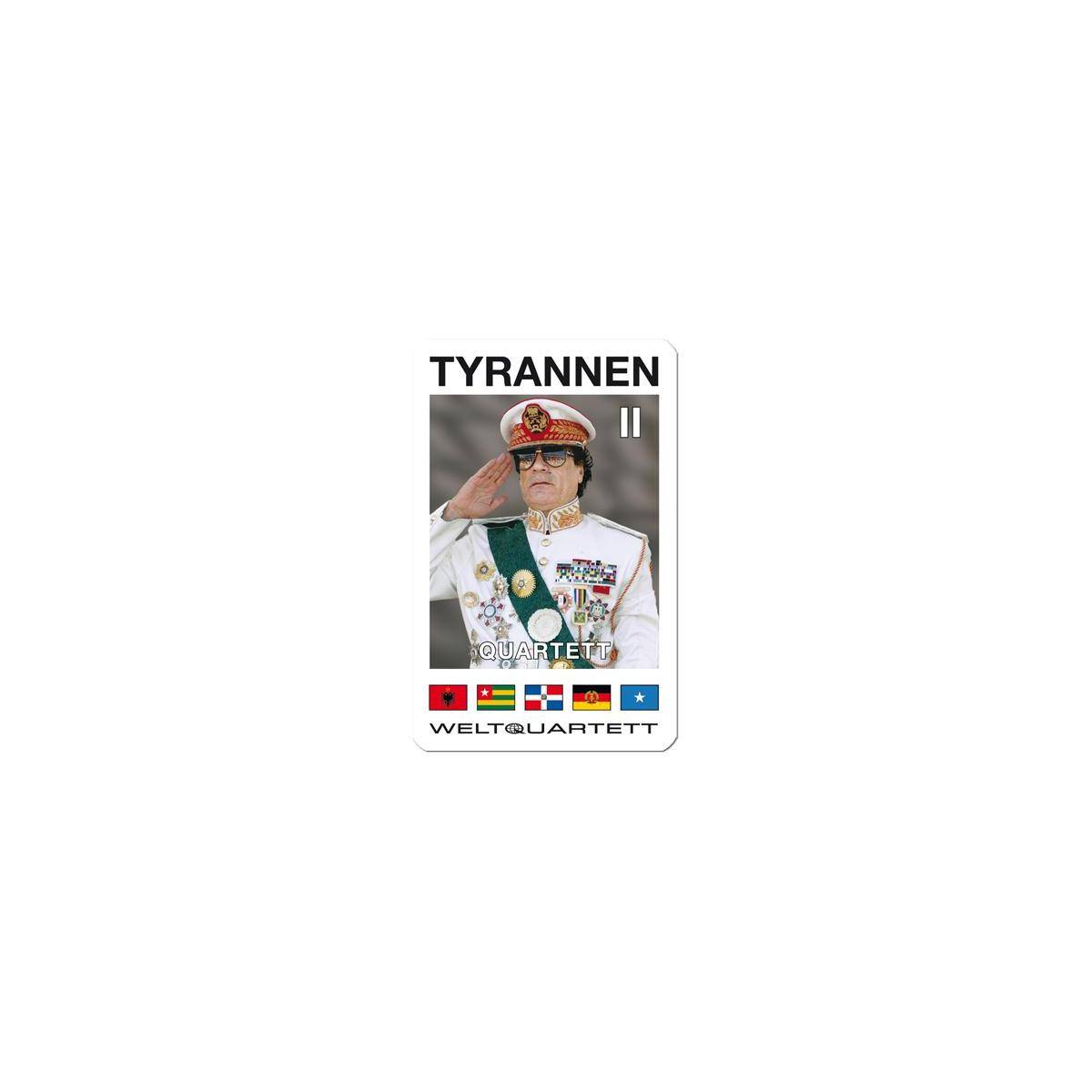 1002 - TYRANNEN-QUARTETT II - Noch mehr Diktatoren (DE-Ausgabe)