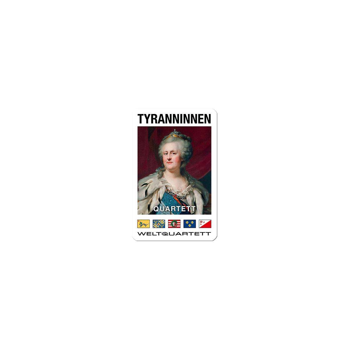 1006 - TYRANNINNEN-QUARTETT - Skrupellosesten Herrscherinnen (DE-Ausgabe)