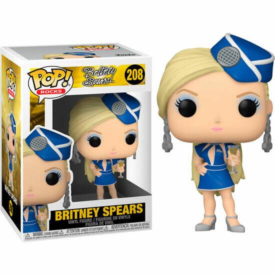 POP-Figur Britney Spears Stewardess