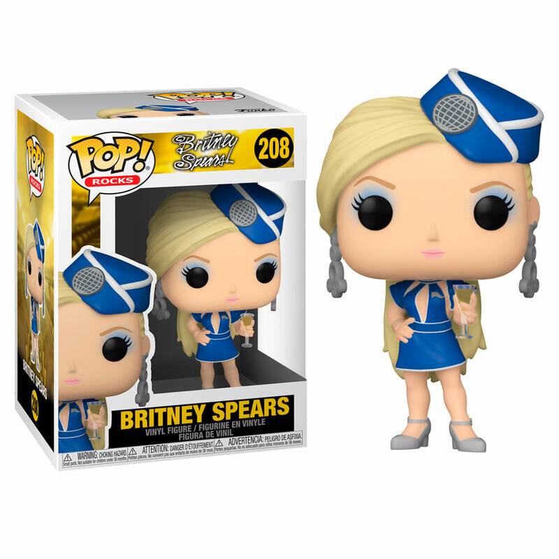 POP-Figur Britney Spears Stewardess